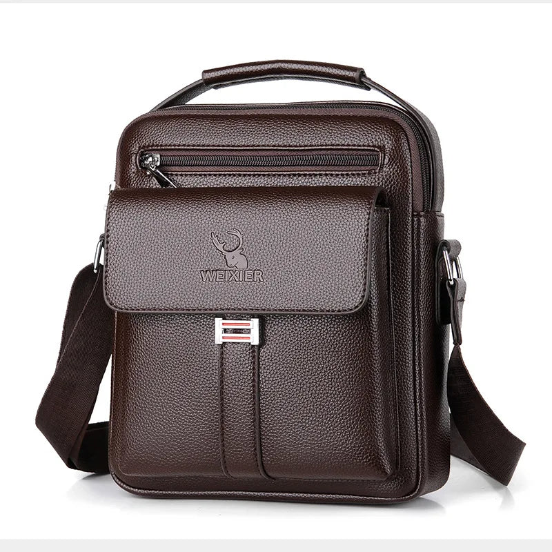 Vintage Waterproof Crossbody Messenger Bag for Men