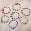 Evil Eye Charm Bracelet in Stainless Steel