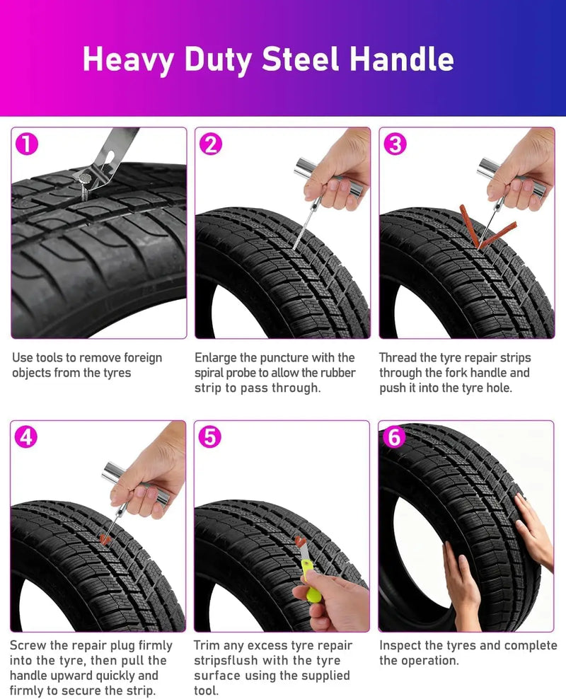 Heavy-Duty Tire Repair Kit