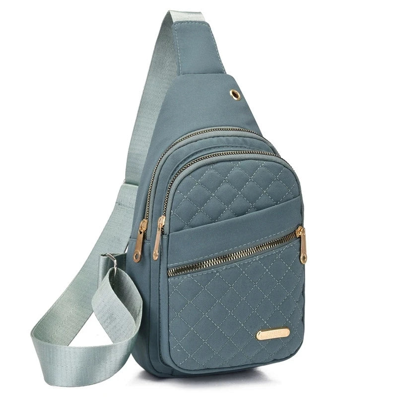 Quilted Crossbody Sling Bag for Women
