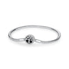 925 Sterling Silver Heart Charm Bracelet