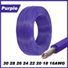 12-Color Tinned Copper Hookup Wire for DIY Projects