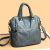 Vintage-Inspired Crossbody Bag with Roomy Interior