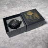 Golden Metal Revolver Dice Set for Tabletop RPGs