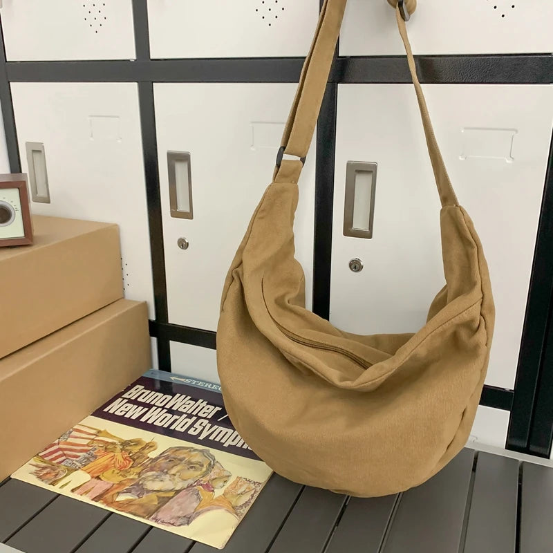 Bolso Cruzado de Lona para Mujer