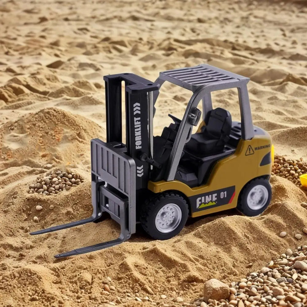 1:64 Scale Remote Control Forklift with Bluetooth and Realistic Lifting