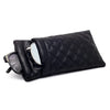 Double-Layer PU Leather Glasses Case with Soft Lining