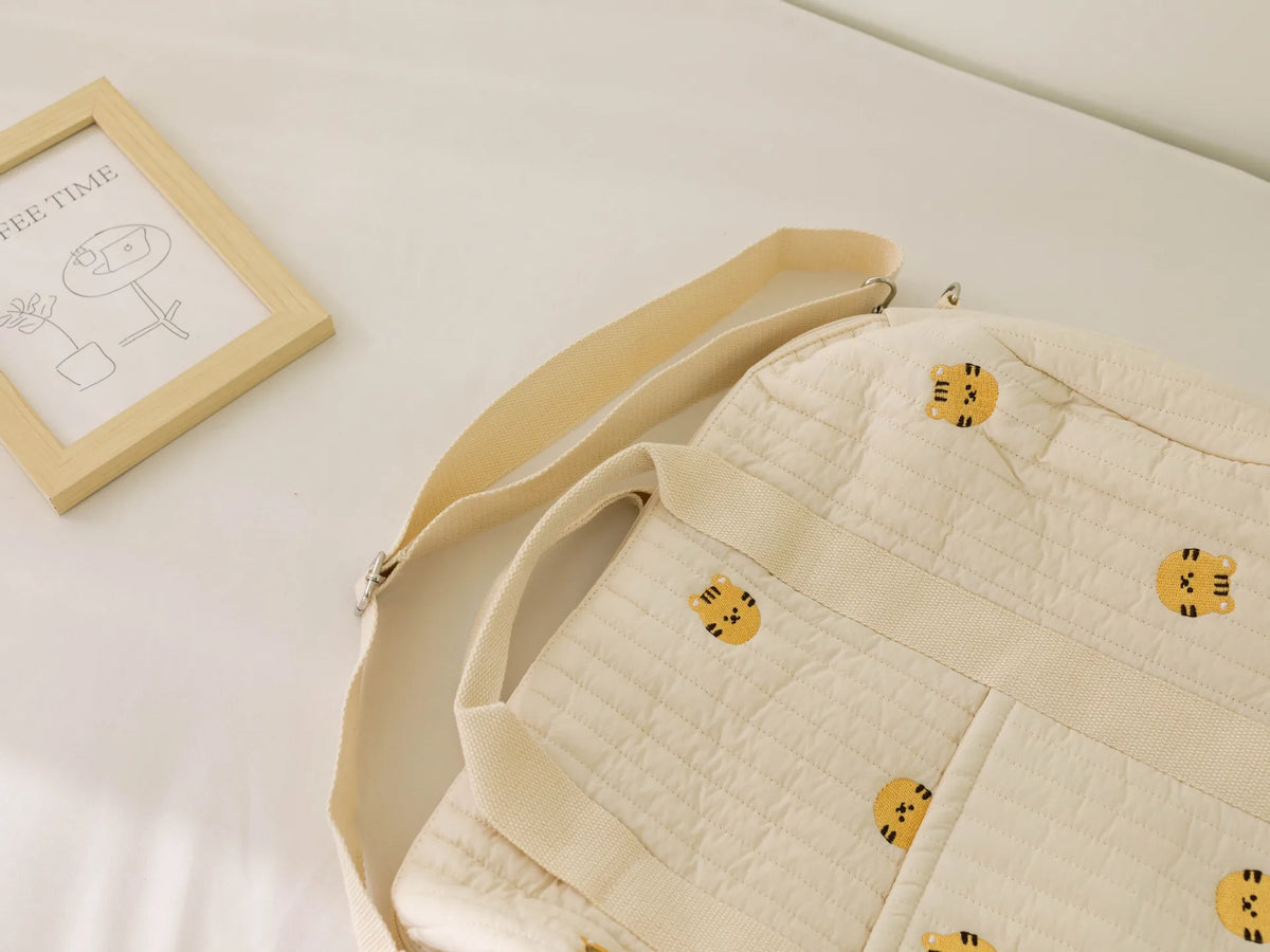 Spacious Diaper Bag with Changing Pad