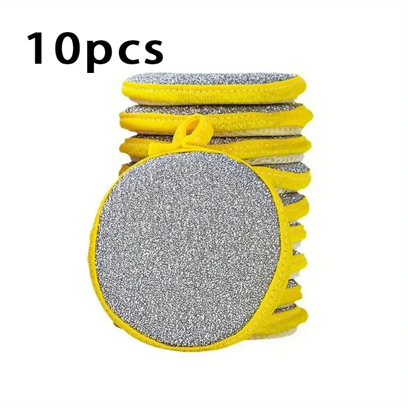 Double-Sided Dish Sponge with Scrubber – Absorbent Kitchen Cleaning Tool
