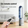 Smart Bladeless Tower Fan with Remote Control