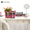 Floral Print Makeup & Travel Pouch