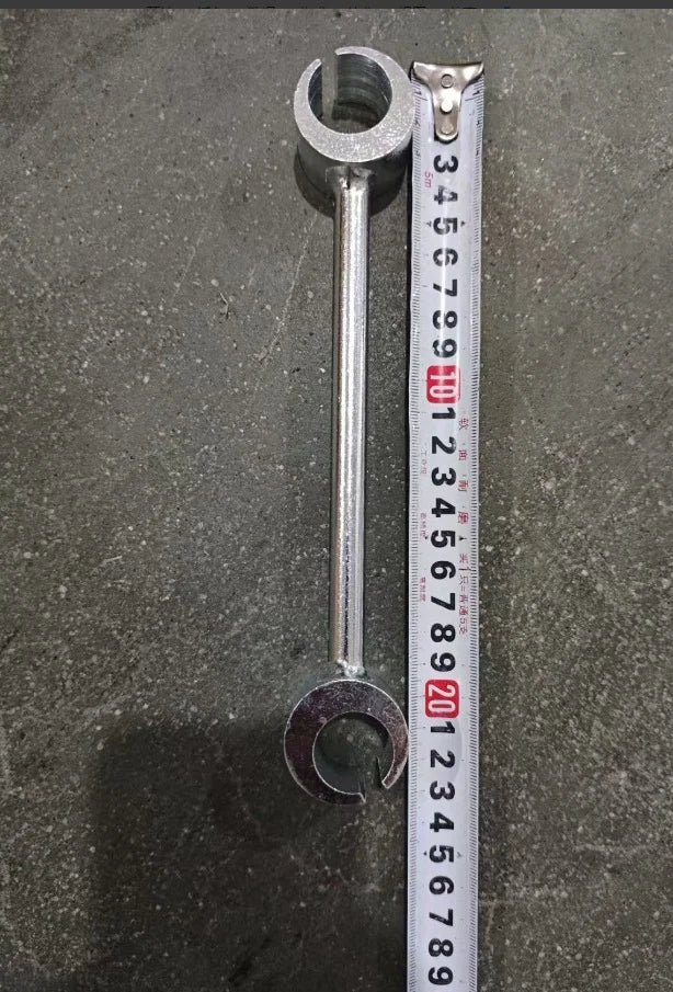 Dual-Head Door Hinge Alignment and Repair Wrench