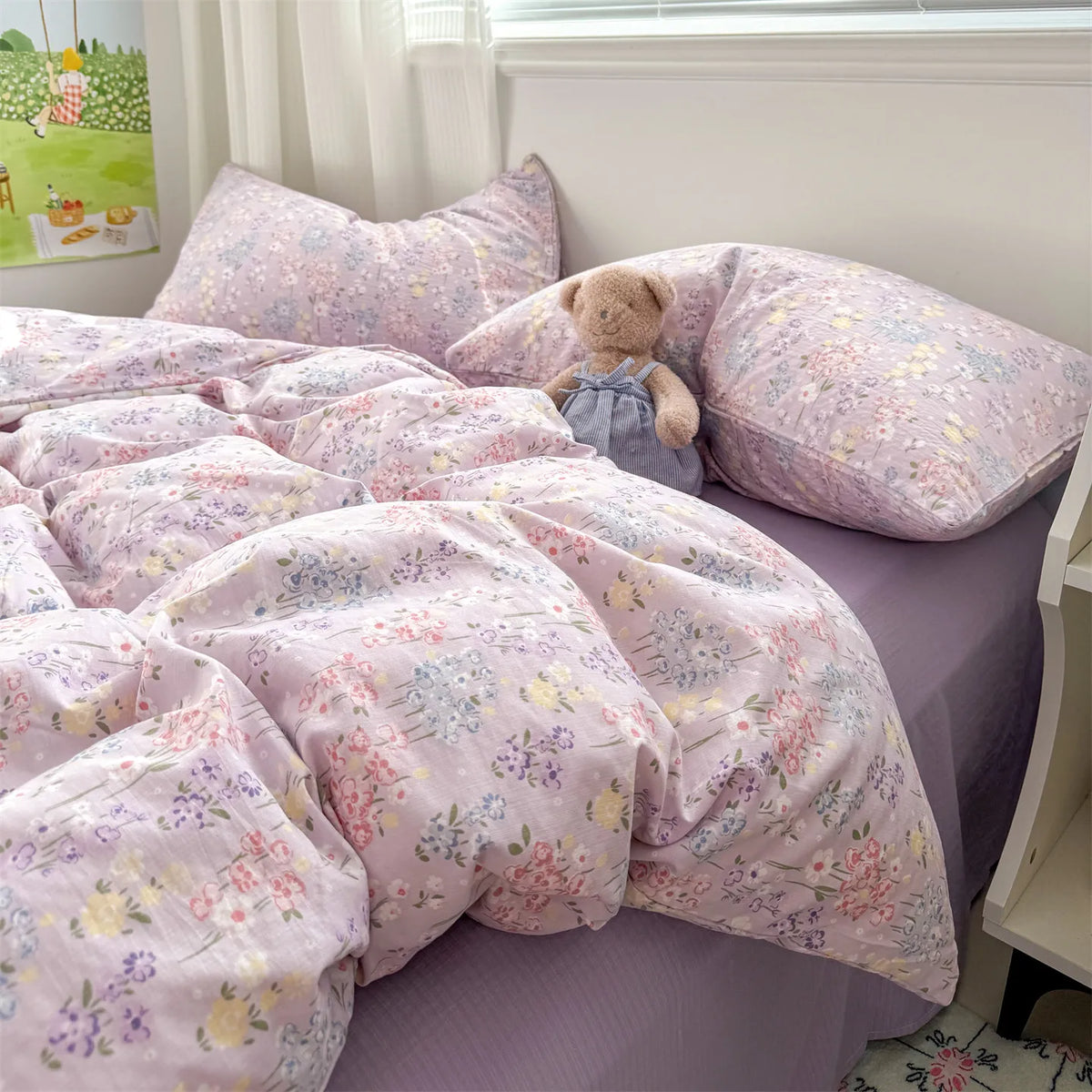 Ultra-Soft Microfiber Duvet Cover Set with Pillowcases