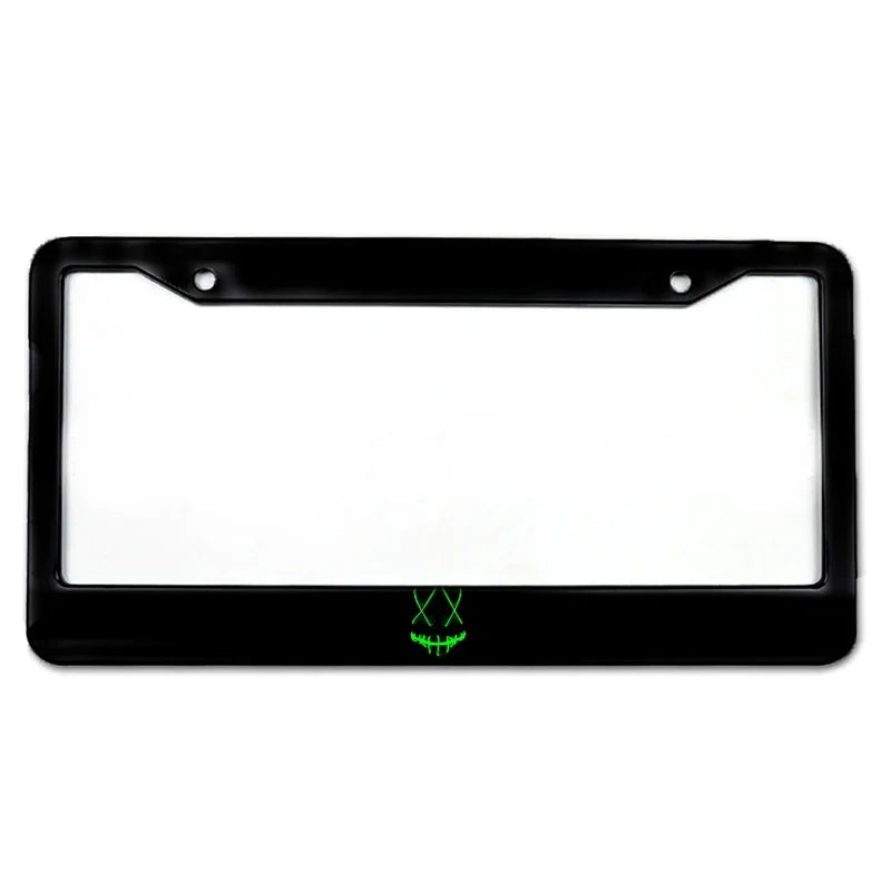 Custom Aluminum License Plate Frame with HD Design