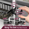Adjustable Over-Faucet Kitchen Sink Organizer