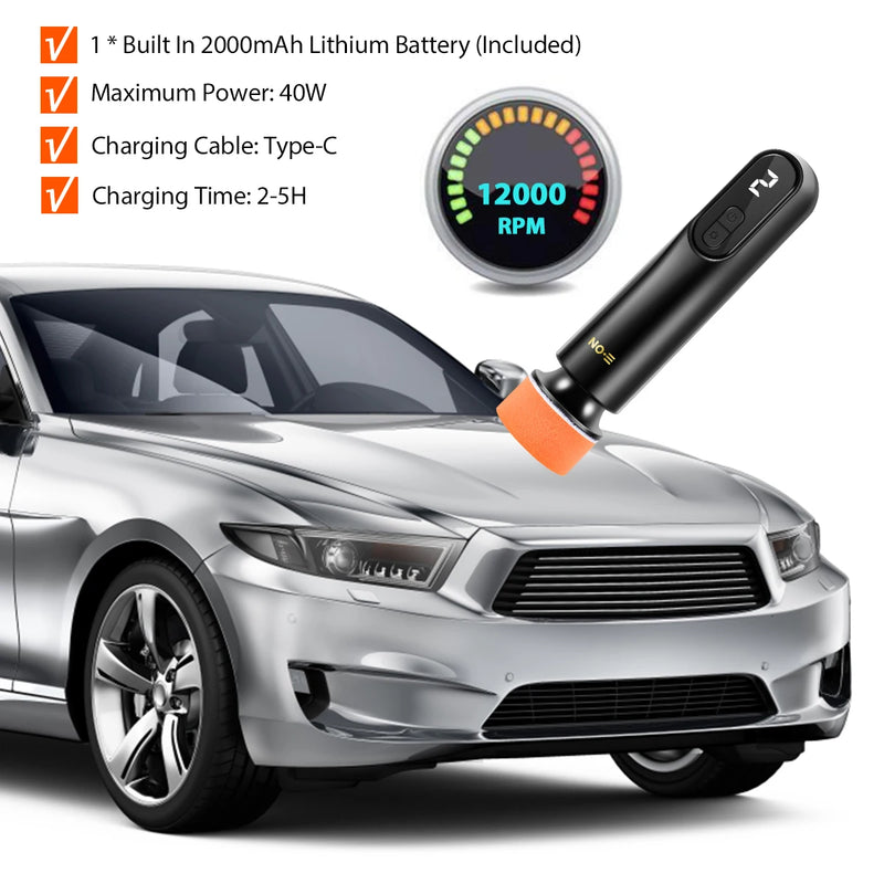 Handheld Wireless Car Polisher & Scratch Remover