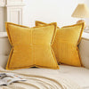 Corduroy Lumbar Pillow Cover for Office and Home