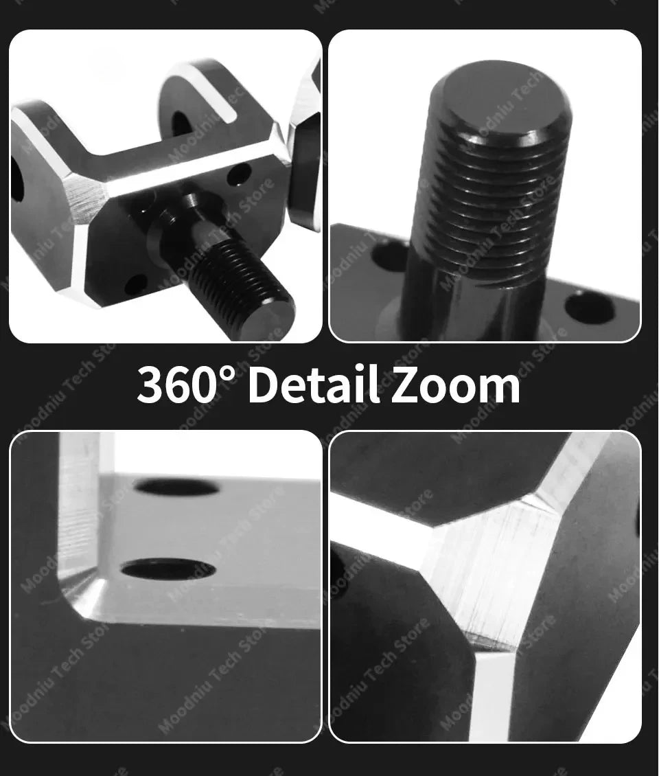 Durable Aluminum Footpegs with Pedal Bracket for Electric Dirt Bikes