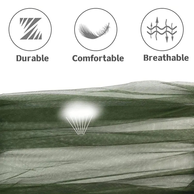 Mosquito-Proof Fishing Cap with Breathable Mesh Face Shield