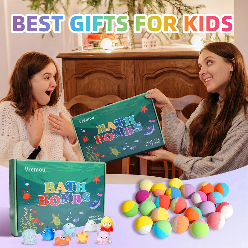 Kids' Surprise-Inside Bath Bomb Gift Set