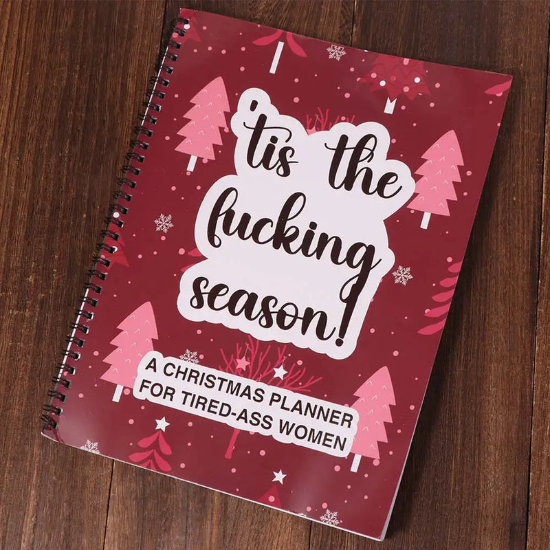 Christmas Holiday Planner & Gift Tracker Notebook