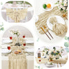 Sage Green Gauze Table Runner