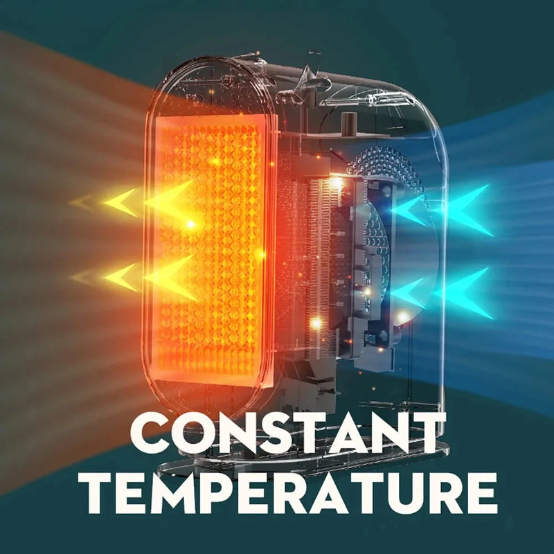 Radiateur de bureau compact avec thermostat intelligent