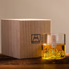 3D Mountain Whiskey Glass
