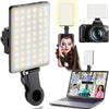 Luz LED Portátil con Pinza para Selfies
