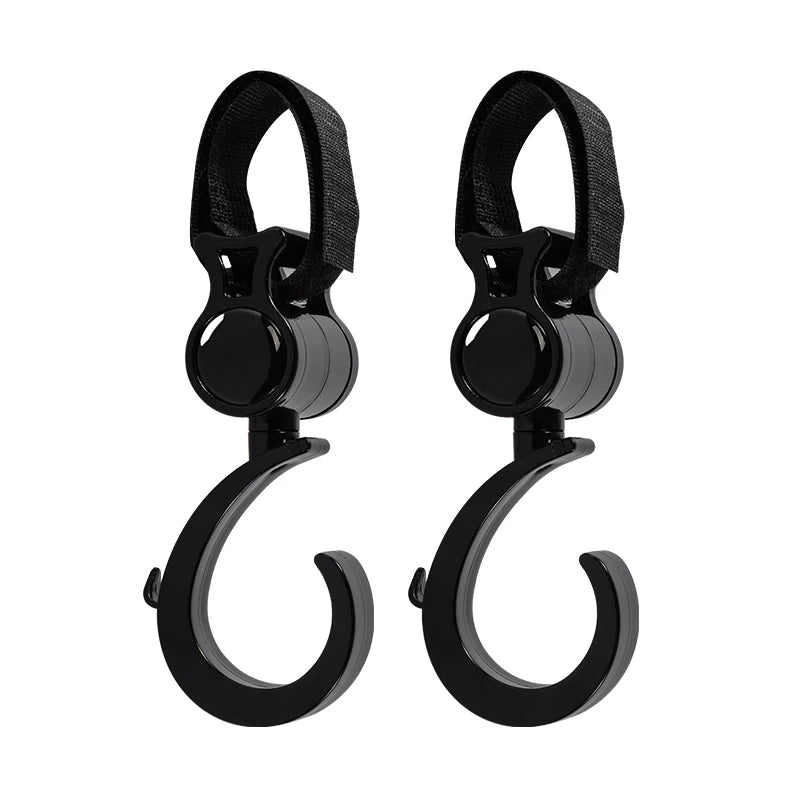 Universal Stroller Hooks for Shopping Bags & Diaper Bags