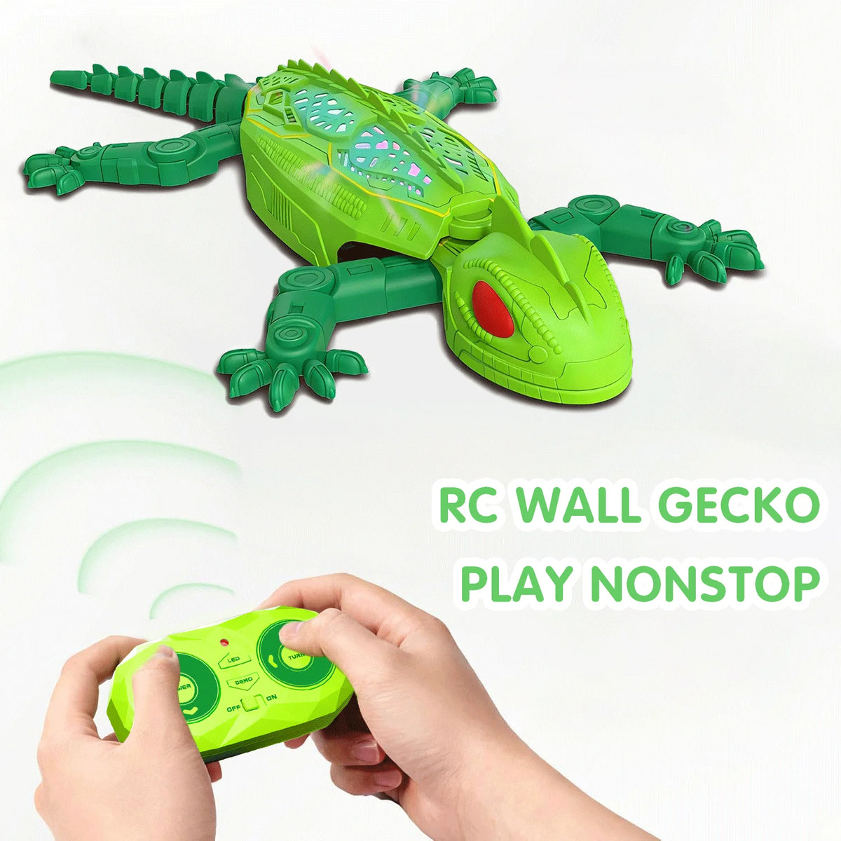 Remote Control Gecko Toy That Climbs Walls and Ceilings