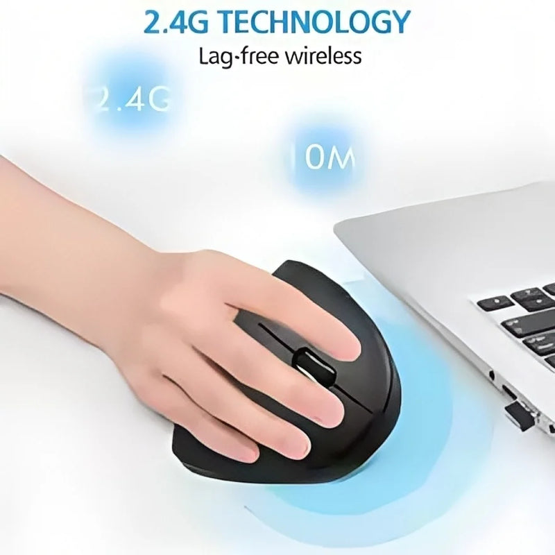 Vertical Ergonomic Wireless Mouse