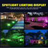Lampes torches solaires LED durables pour paysage extérieur