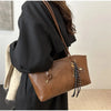 Retro Tote Bag - Large Capacity Casual Shoulder Bag