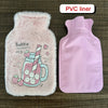 Adorable Plush Hot Water Bottle with Cozy Animal Design