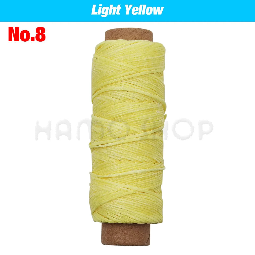 Flat Waxed Polyester Thread for Leathercraft and Sewing