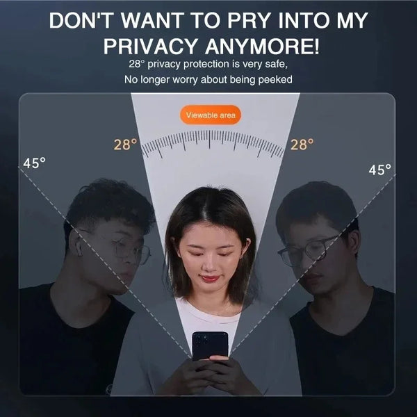 Privacy Tempered Glass Screen Protector