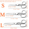 Stainless Steel Sewing Scissors for Crafting and DIY