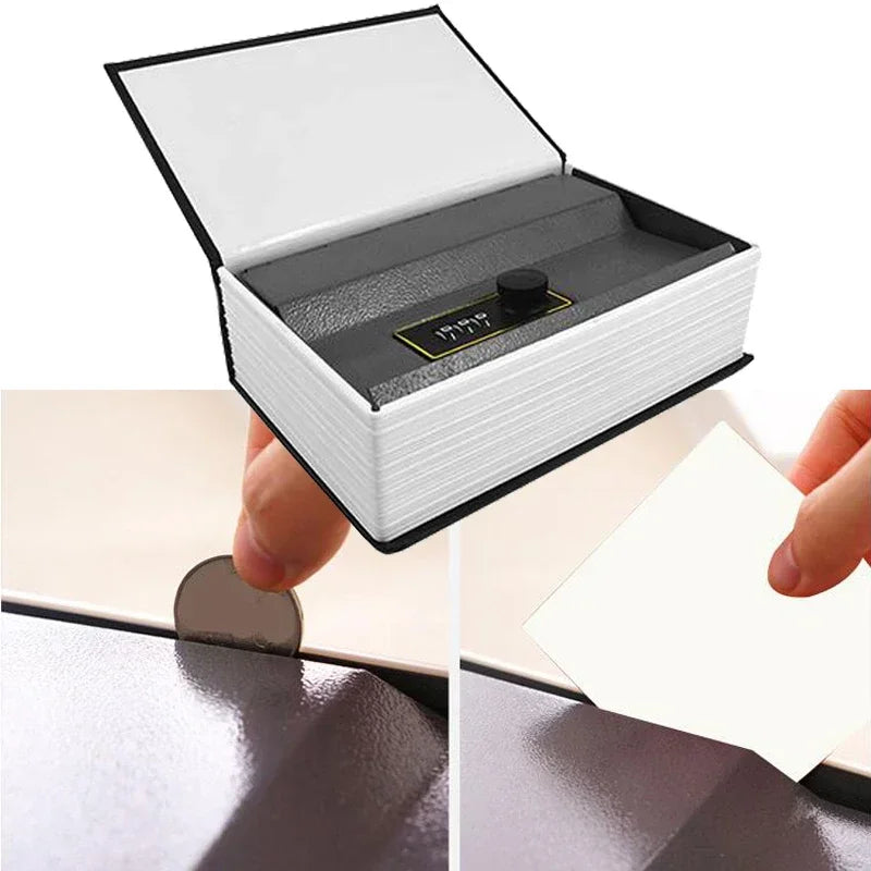 Book-Style Hidden Safe with Combination Lock