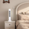 Bladeless LED Tower Fan with 90° Oscillation