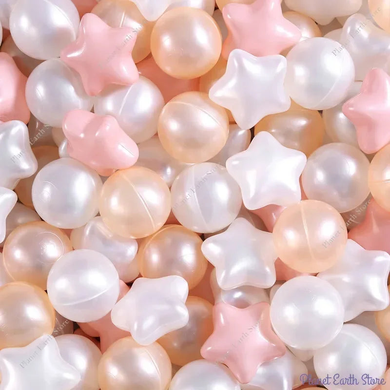 Star-Shaped Ball Pit Balls – Safe, Crush-Proof Play Balls for Toddlers
