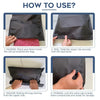 Reusable Hand Roll Vacuum Bags for Travel and Storage