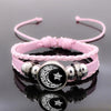 Sonnen- & Mond-Lederarmband-Set