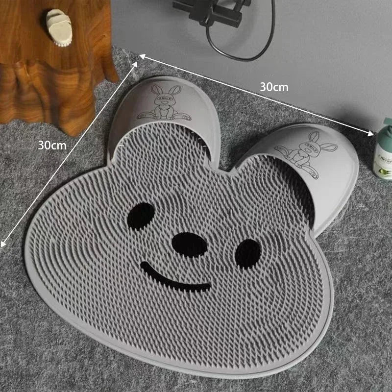 Textured Shower Foot Scrubber & Massage Mat