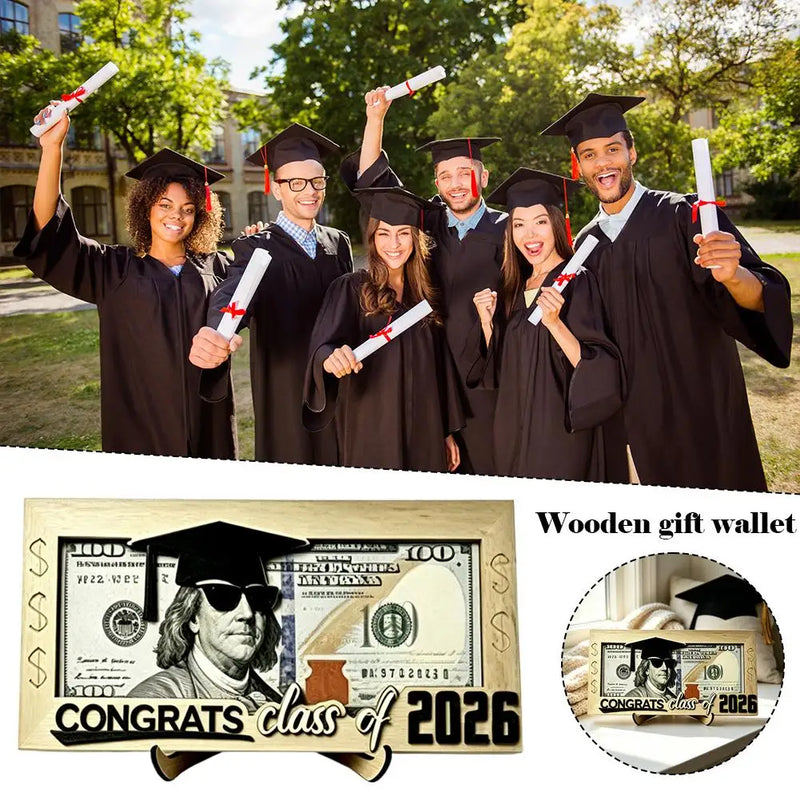 Class of 2026 Graduation Money Frame