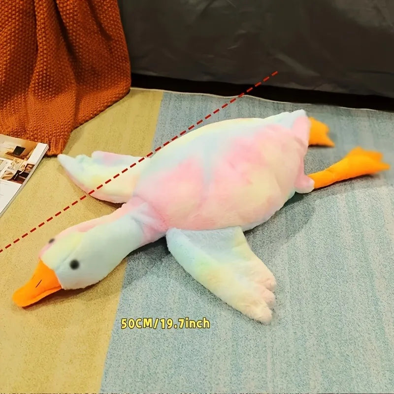 Soft Colorful Duck Plush Toy for Pets