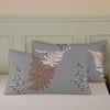 Botanical Leaf Print Duvet Cover Set with Pillowcases