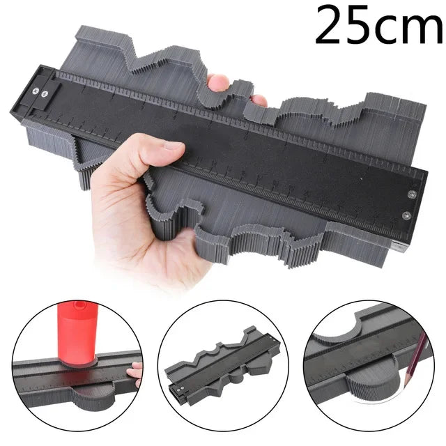 Profile Contour Gauge for Accurate Shape Duplication