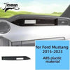 Carbon fiber grain decorative trim kit for Ford Mustang 2015-2023