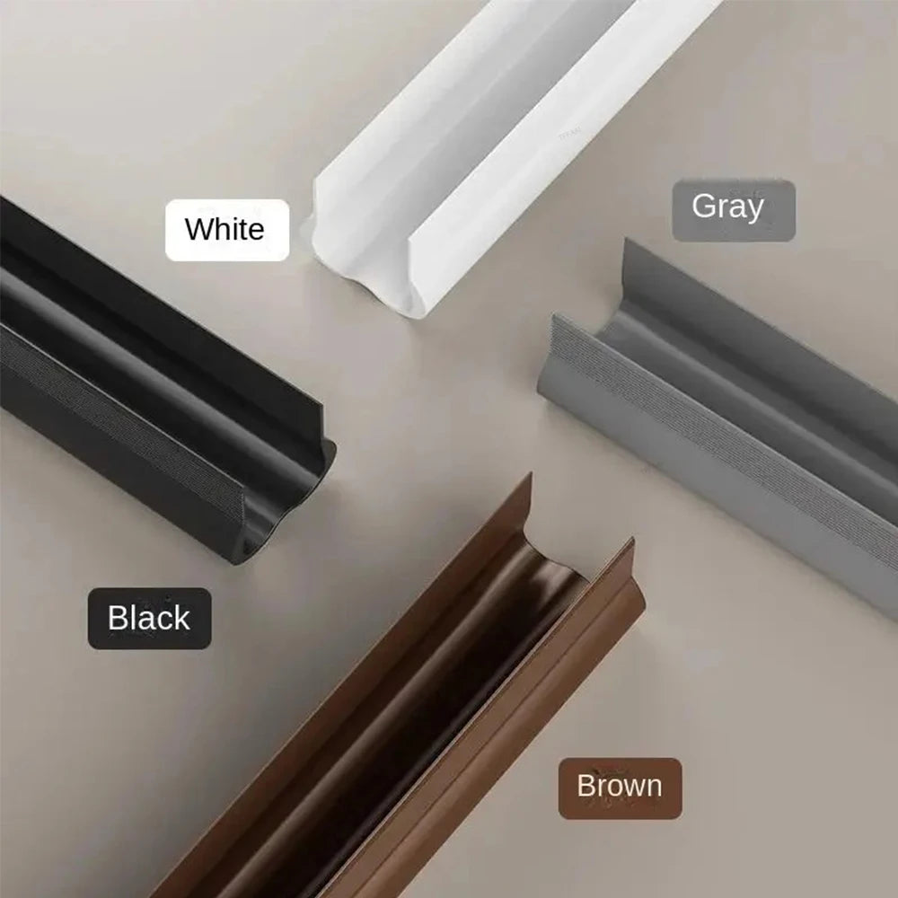 Flexible Door Draft Stopper with Soundproofing Seal